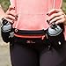X Fit Factor Running Hydration Belt - Waist Bag for Runners Women and Men - Adjustable Fuel Belt with 10 Ounce Water Bottles - Phone Holder Waist Pack with Zip Pocket - Run Pouch for Hiking Climbing