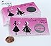 Bridal Wedding Engagement Shower Scratch Off Game Card 25 Pack Pink Vintage My Scratch Offs