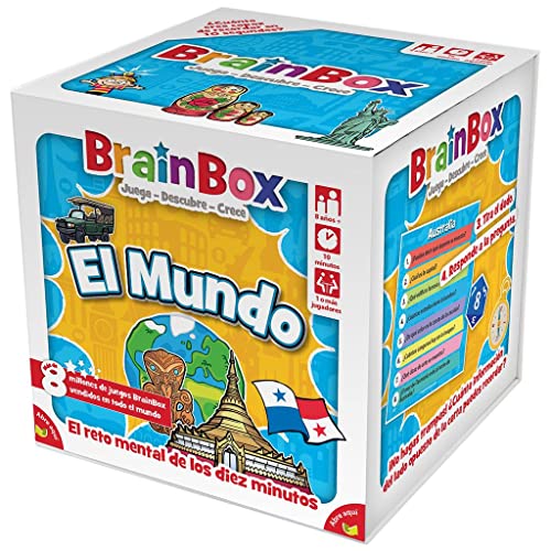 Asmodee Brainbox The World TGG13401 - Spanish Version