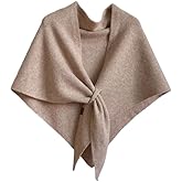 Pashmina Shawl Wraps, Shawl Wraps for Women, Pashmina Wrap for Women, Cardigan Cape, 2025 Fall Winter Knitted Shawls and Wrap