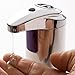 PerPik Stainless Steel Hands Free Automatic IR Sensor Touchless Soap Liquid Dispenser with Waterproof Case Best for Bathroom or Kitchen Sink