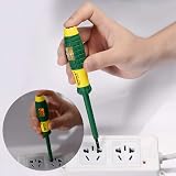 Eightwood Electric Tester Pen 220V Voltage Screwdriver 75mm Chrome-Vanadium view 3