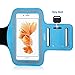 iPhone 6 / 6s Armband, iXCC Trek Series Sport Running Sweatproof Armband with Dual Arm-Size Slots for iPhone 6, 6s, 5s, 5, 5c, iPod MP3 Player - Blue