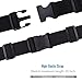 MoKo Sports Running Belt, Outdoor Dual Pouch Sweatproof Reflective Waist Pack, Fitness Workout Belt Fanny Pack Compatible with iPhone X, 8/7/6S Plus, Galaxy S9/S8 Plus, S7 Edge, Note 9/8, - Black