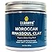 Elbahya Organic Rhassoul Detox Clay for Hair & Face Cruelty-Free, Moroccan Ghassoul Deep Pore Cleanser, Conditioner and Pore Minimiser