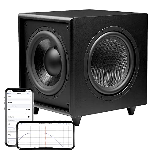 OSD Trevoce Triple Driver Powered Subwoofer Dynamic Power, EQ DSP App