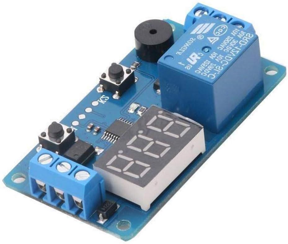 Gulakey Significant Number Of 12V With Buzzer Delay Time Delay Relay Delay Switch Is Turned On Button Of The Electronic Module 2 Spot Steuermodul