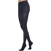 SIGVARIS Women’s DYNAVEN Open Toe Pantyhose 30-40mmHg - Black - Medium Long