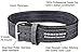 Leather Weightlifting Belt Single Prong for Men and Women - 3