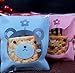 ONOR-Tech 100 PCS Lovely Cute OPP Self Adhesive Cookie Bakery Candy Biscuit Treat Gift Diy Plastic Bag (Blue Bear)