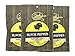 Jerky.com's Black Pepper Turkey Jerky - 3 PACK - Made From Whole Muscle Turkey Breast - Low in Sugar, No Added Preservatives, No Added Nitrates and No Added MSG - 7.5 total oz.