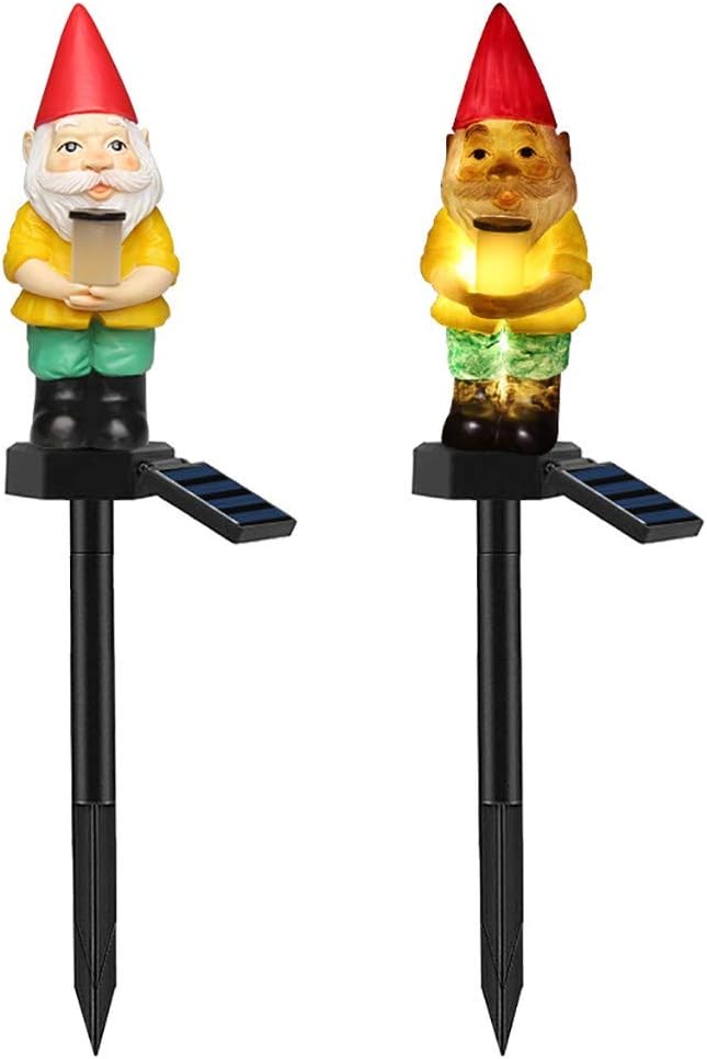 Sharon Church Christmas LED Garden Lights Solar Night Lights Santa Shapes Solar Lawn Lights for bedroom outdoor indoor operated colored decorations clearance under ornaments sale