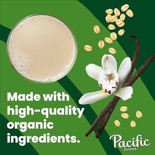 PACIFIC NATURAL FOODS ORGANIC OAT NON-DAIRY BEVERAGE VANILLA – 32 FL OZ3