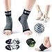 Plantar Fasciitis Relief & Recovery Kit - Pack of 9- Foot Care Compression Sleeves, Silicone Heel Protectors, Massage Ball, Cushioned Arch Supports & Inserts –Pain Relief & Increase Circulation