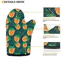 Aoopistc Dog Boston Terrier Pattern Oven Mitt for