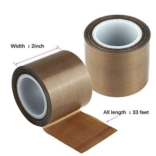 IVict Teflon Tape/PTFE Tape For Vacuum Sealer Machine,Hand Or Impulse