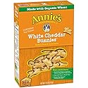 Annie's White Cheddar Bunnies, Baked Snack Crackers, 7.5 oz Box