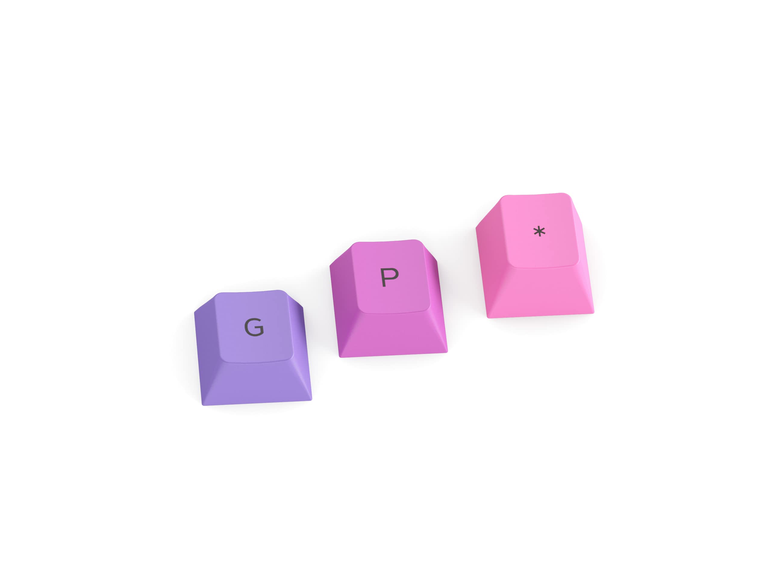 GPBT Dye Sublimated Keycaps (Nebula) - Thick PBT Plastic 114 Keycap Set for 100% Full Size, 85% 80% TKL, 60% Compact, 75% Mechanical Keyboards