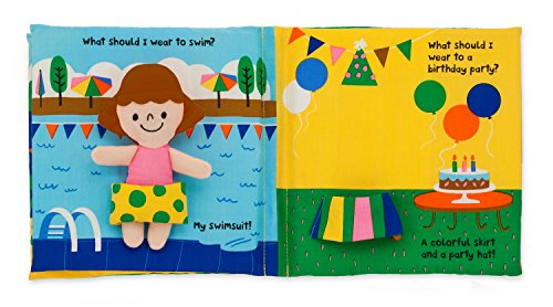 Melissa & Doug Soft Activity Baby Book - What Should I Wear?