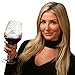 Handcrafted and Painted Wine Glasses by Sonoma Artisan, Set of 2. Ideal for Entertaining, a Unique Gift Idea, Romantic Night in or Just Elevating Your Wine Enjoyment