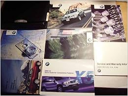 2003 BMW X5 Owners Manual: BMW: Amazon.com: Books