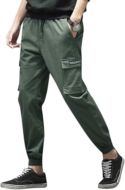 Amazon ソインガ Soinnga ジョガーパンツ メンズ カーゴパンツ スキニー テーパードパンツ メンズ ズボン ストレッチ スウェット サルエルパンツ 綿 ワーク ゆったり ロングパンツ ロングパンツ 通販