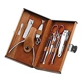 RC Collection Deluxe 10x Manicure Set with Leather