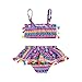 Kids Swimsuit Two Piece Bikini Toddler Baby Fringe Swimwear Beach Bathing Set