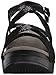 Dansko Women's Stevie Black Lizard Wedge Sandal