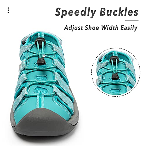 Woman Sports Hiking Sandals Waterproof Closed Toe Water Shoes Summer