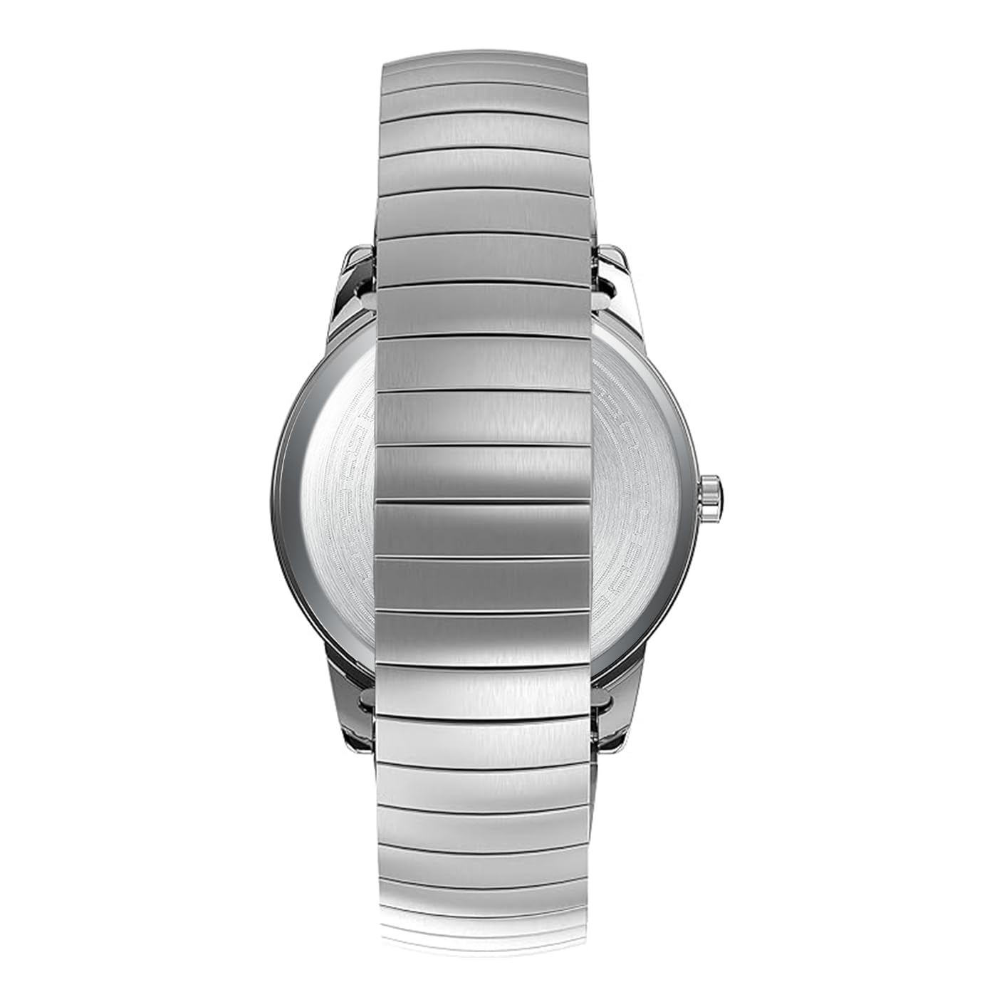 LN LENQIN Mens Watches Stainless Steel Analog Quartz Watch for Men Easy Reader 38 mm Fashion Business Waterproof Men's Wrist Watches with Date and Expansion Band