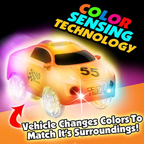 Mindscope Twister Tracks Chameleon Color Capture (Color Sensing/Detecting) Race Car Add On