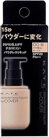 kate powderless liquid foundation