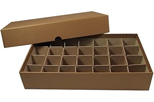 Coin Roll Box for 28 Rolls or Tubes of HALF DOLLARS by Guardhouse