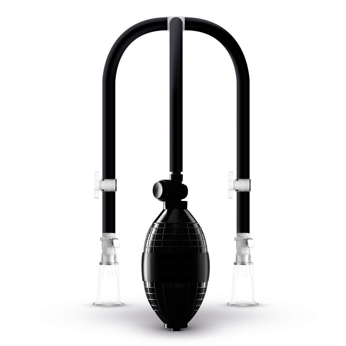 SAIZ Deluxe Set of 2 Nipple Pump Nipple Suckers in Gift Box, Extra Strong Nipple Suckers with Pump Ball