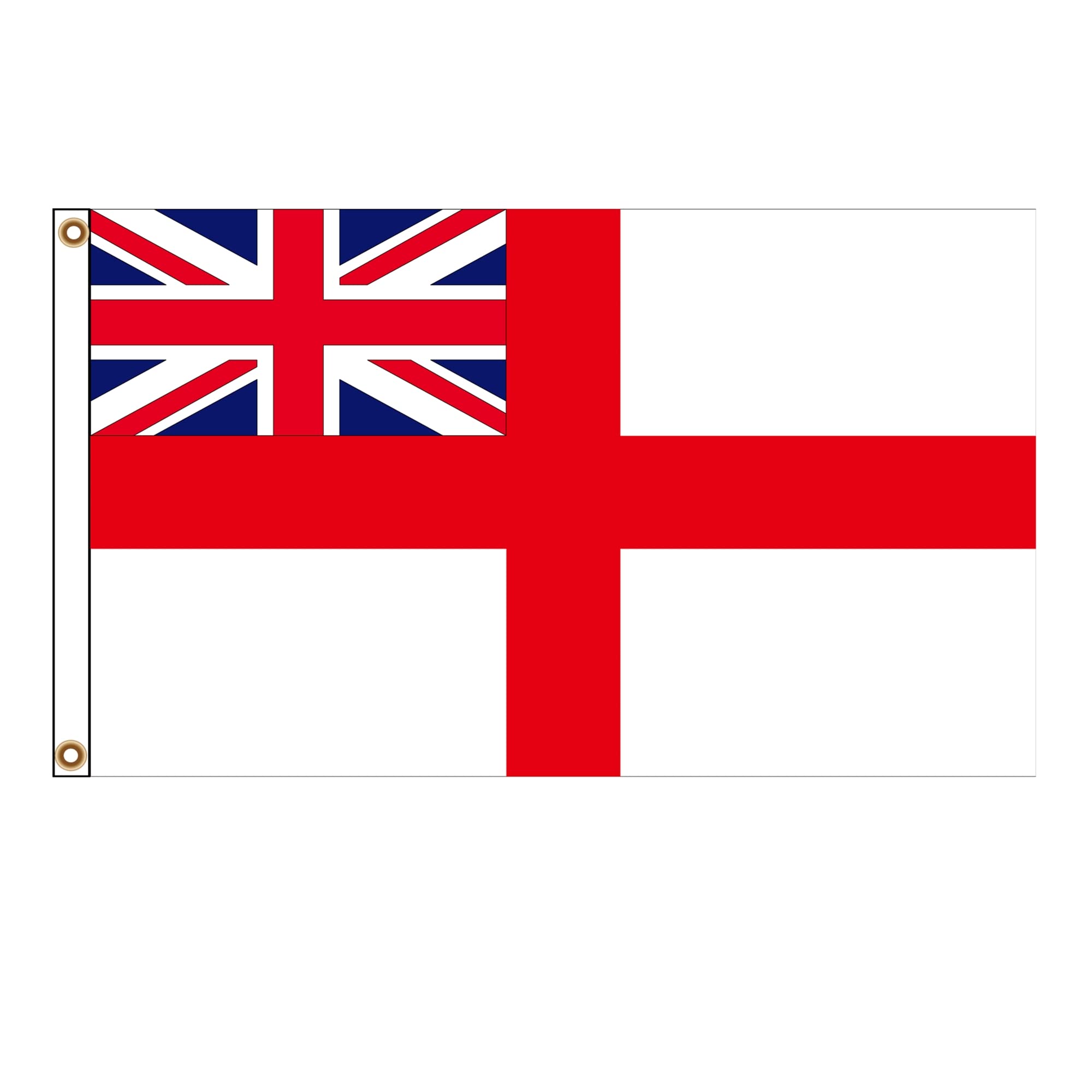 Ensign Merchant Royal Navy Naval Flags Banners-Durable 100% Polyester Fabric with Brass Grommets &Headband,3x5ft Outdoor Indoor Flying for Festival,Party,School,Decoration and Patriotic Display