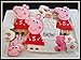 Antallcky Pig Piglet Cookie Cutters Stainless Steel Biscuit Molds Fondant Cookie Cutter Set Pastry Mold for Making Peppa Shaped Foods-2 Pack