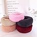XIAJIE Pet Bed, Fluffy Luxe Soft Plush Round Cat and Dog Bed, Donut Cat and Dog Cushion Bed, Self-Warming and Improved Sleep, Orthopedic Relief Shag Faux Fur Bed Cushion (60, Leather Pink)thumb 4