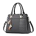 Women's Tote Shoulder Bag from Dreubea, Retro Purse Leather Satchel Handbag