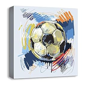 Canvas Wall Art Cartoon Picture Canvas Prints Home Artwork Decoration for Kids Bedroom Bathroom - 12x12 inches