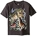 Jurassic Park Little Boys' Short Sleeve T-Shirt Shirt, Black, 5/6