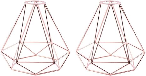 rose gold and grey light shade