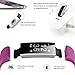 Kybeco Fitness Tracker, Elegant Waterproof Heart Rate Monitor Activity Tracker Bluetooth Wearable Wristband Wireless Step Counter Smart Bracelet Watch Android iOS Smartphones (Purple)