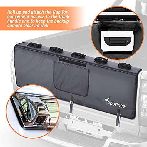 Sportneer Truck Tailgate Bike Pad, 54.2" Wide Bicycle Tailgate