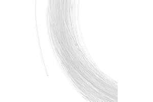 BENECREAT 4Rolls 43.7 Yards Plastic Welt Cord Upholstery Piping, 1mm Translucent PVC Boning, Plastic Piping Cord for Sofa, Ch