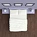 Mezzati Brushed Microfiber Bed Sheet Set - Ultra Soft and Lightweight for Ultimate Sleep Comfort, Wrinkle Free and Color Fade Resistant, 4 Piece Set (Ivory,Queen Size)