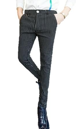 Amazon Ace Factory メンズ カジュアル パンツ スリムフィット 柄