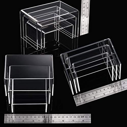 6 Chuangdi+Acrylic+Risers+Showcase+Fixtures