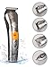 Mens Shaver,T-Antrix 7 in 1 Professional Grooming Kit, Beard Trimmer,Electric Razor, Noes and Ear Hair Trimmer, Hair Clippers for Men with 3 Guide Combs [Rechargeable] [Waterproof] (Silver)
