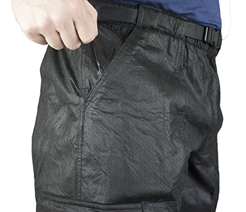 Compass RT33039-10-MD Raintek T50 Cargo Rain Pants, Black, Medium